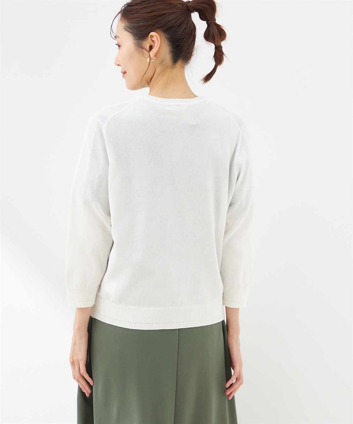 Petit Honfleur クルーネックカーディガン_sub_2