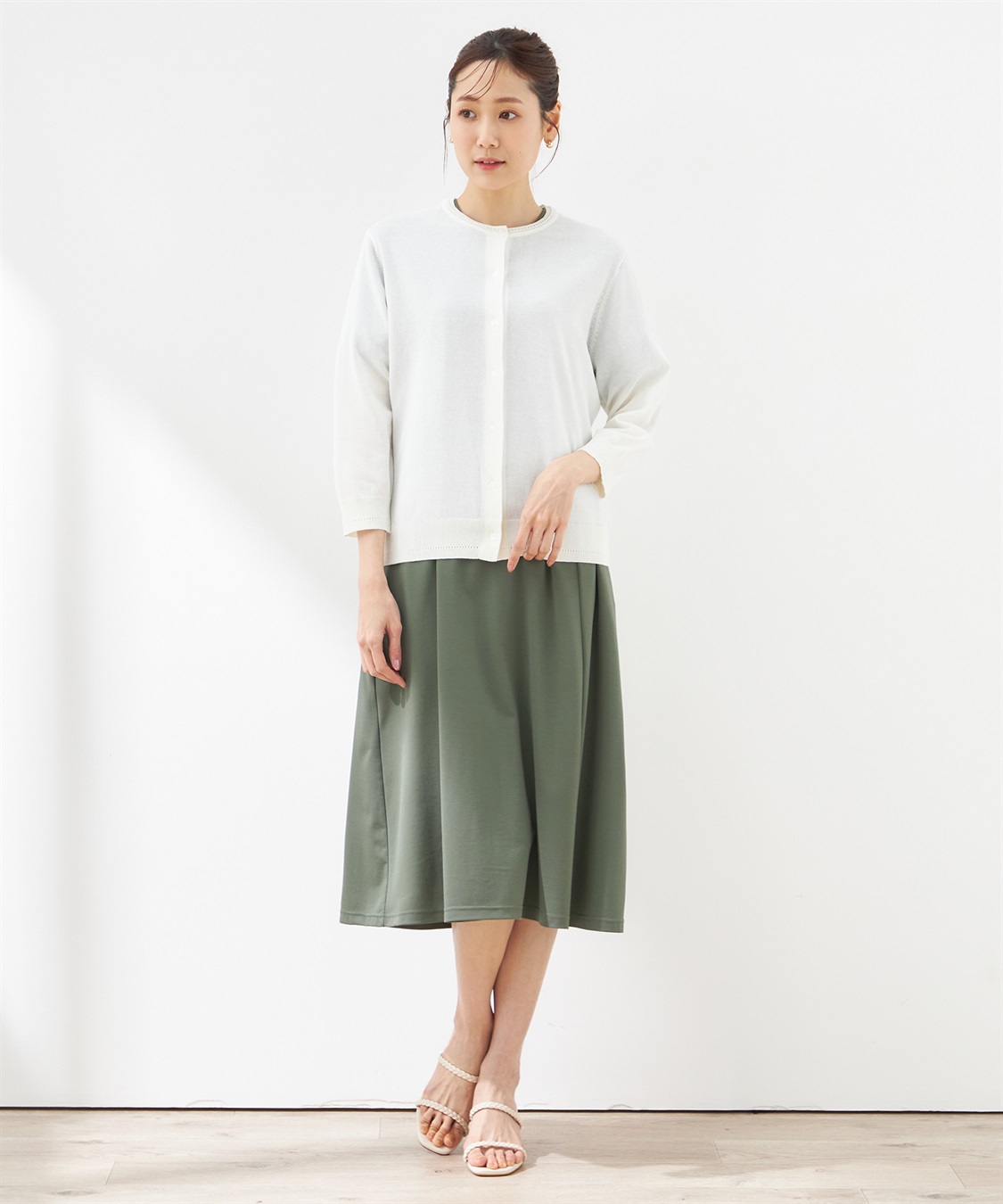 Petit Honfleur クルーネックカーディガン_sub_8