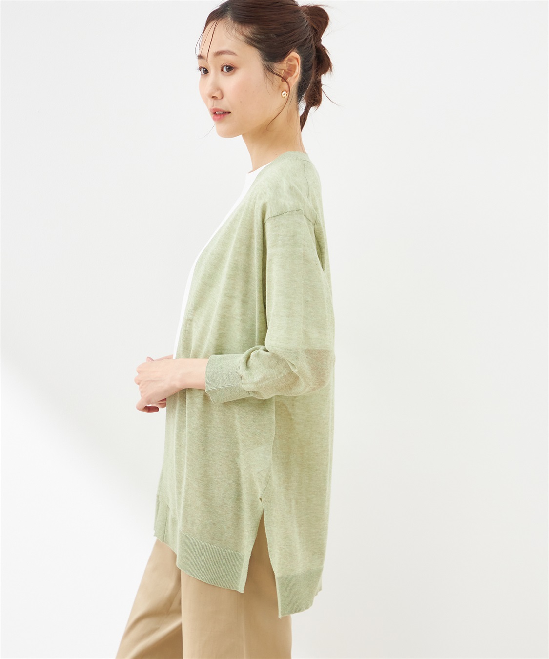 Petit Honfleur トッパーカーディガン_sub_1