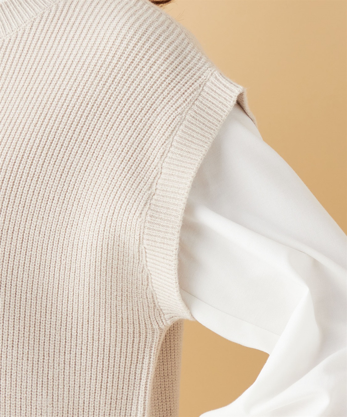 Petit Honfleur ２WAYニットベスト_sub_5