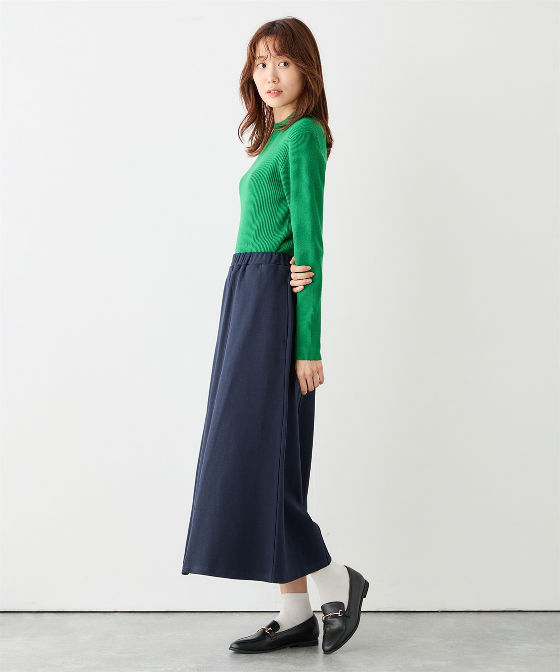 Petit Honfleur ワイドリブニットプルオーバー_sub_12