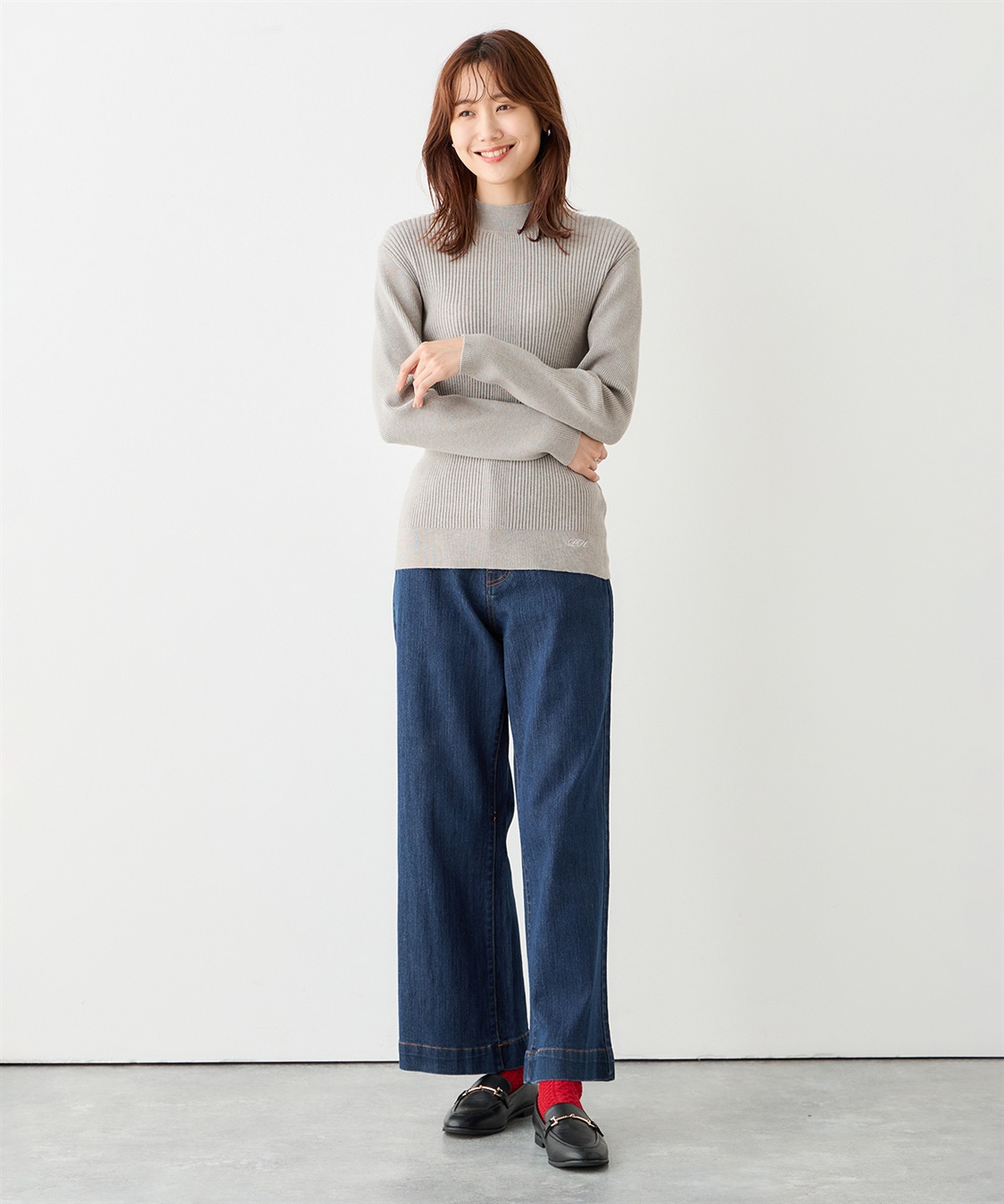 Petit Honfleur ワイドリブニットプルオーバー_sub_16