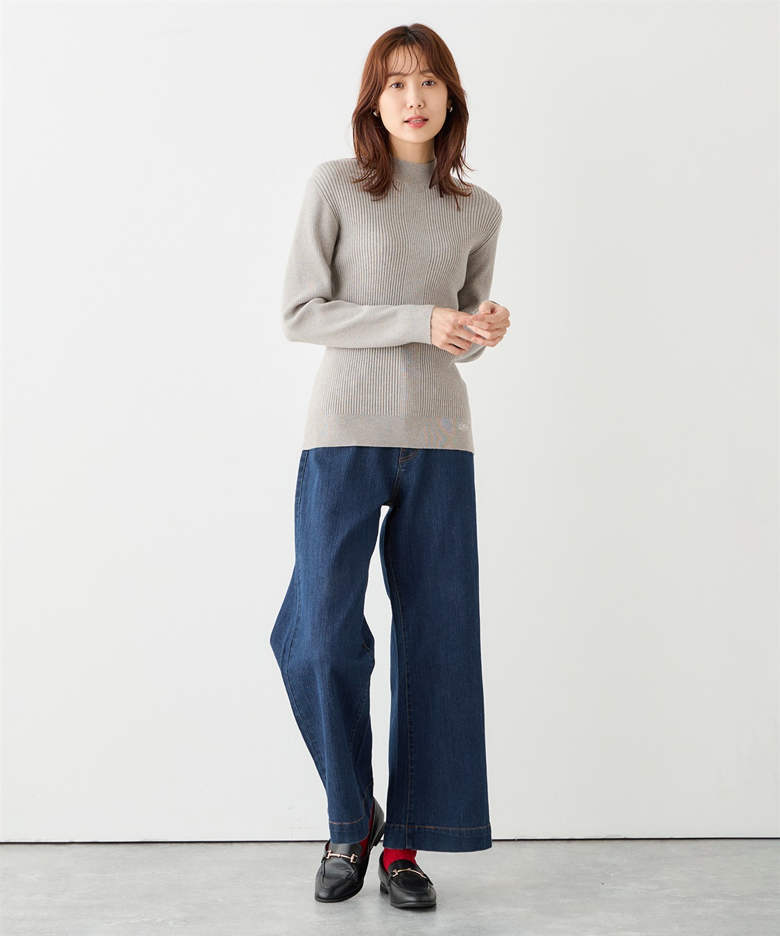 Petit Honfleur ワイドリブニットプルオーバー_sub_17