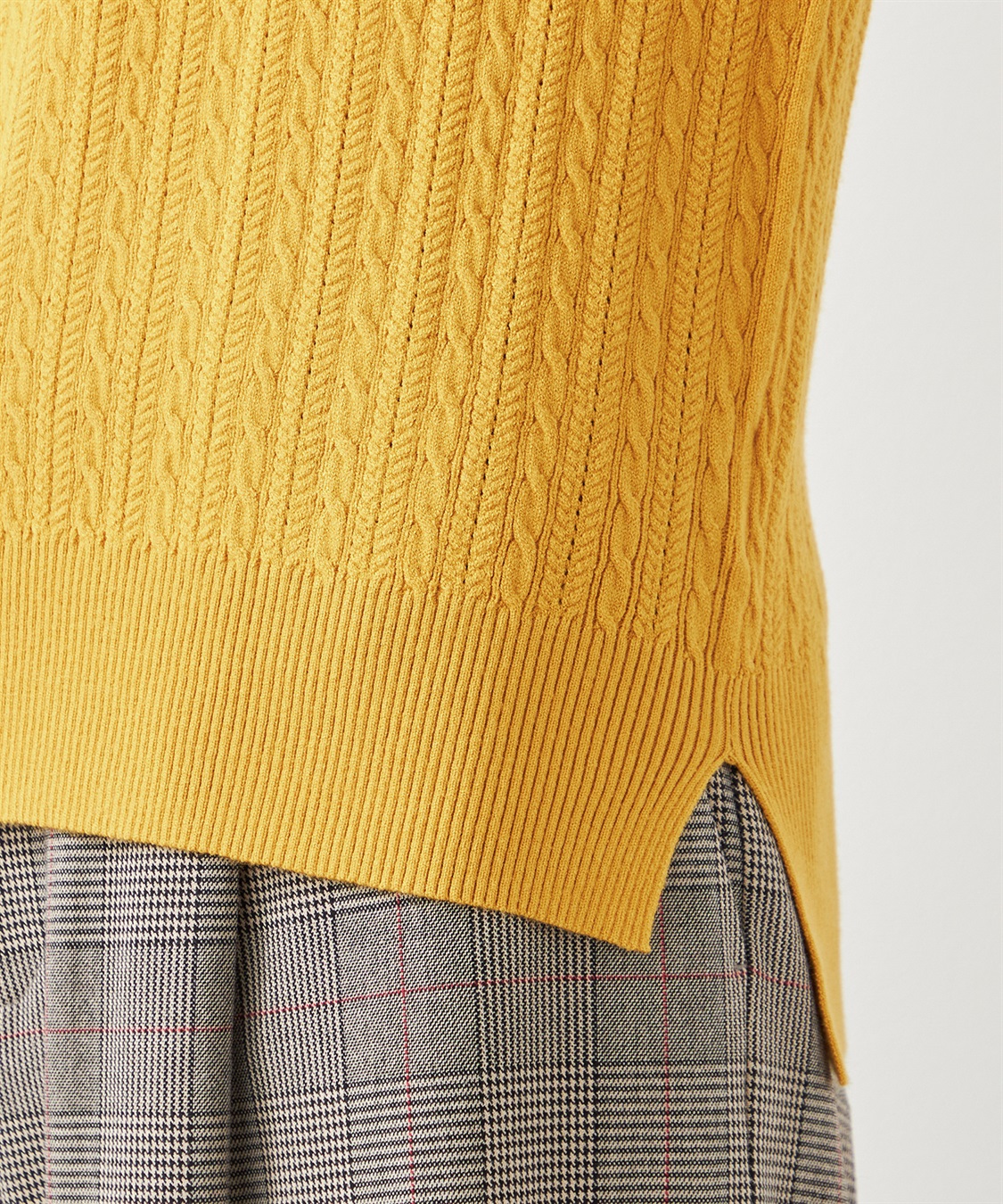 Petit Honfleur ケーブルニットプルオーバー_sub_5