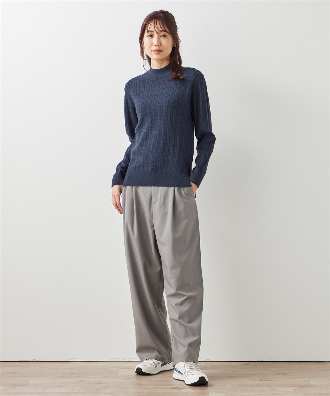 Petit Honfleur ケーブルニットプルオーバー_sub_16