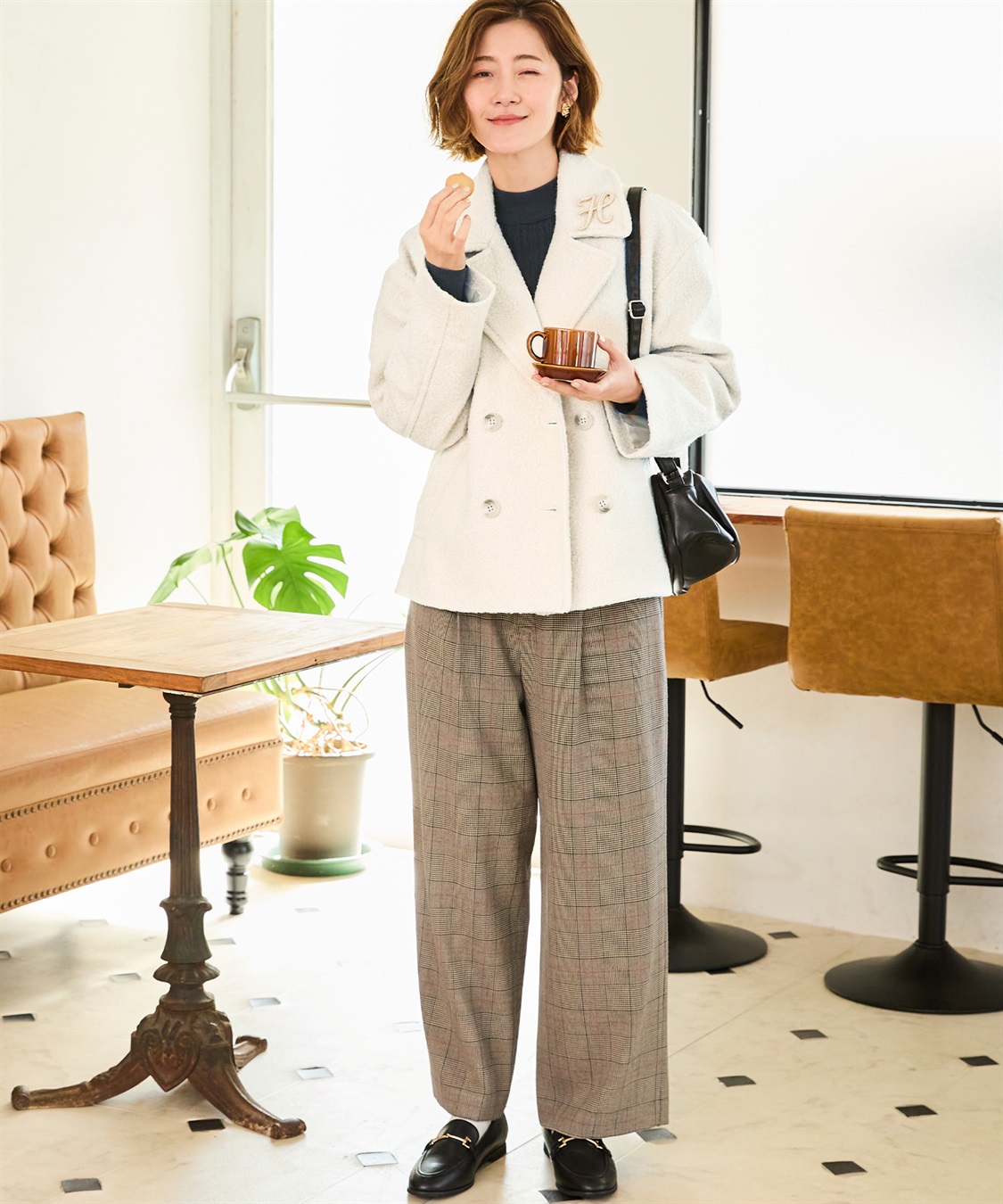 Petit Honfleur ケーブルニットプルオーバー_sub_19