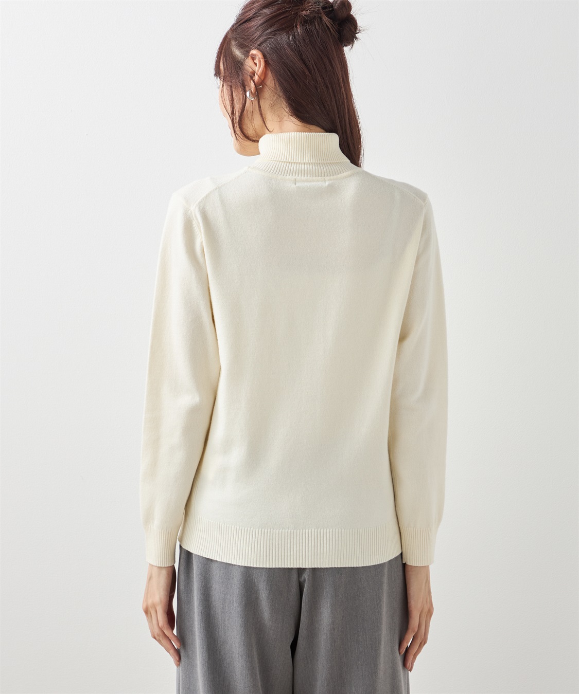 Petit Honfleur ケーブルタートルネックニットプルオーバー_sub_2