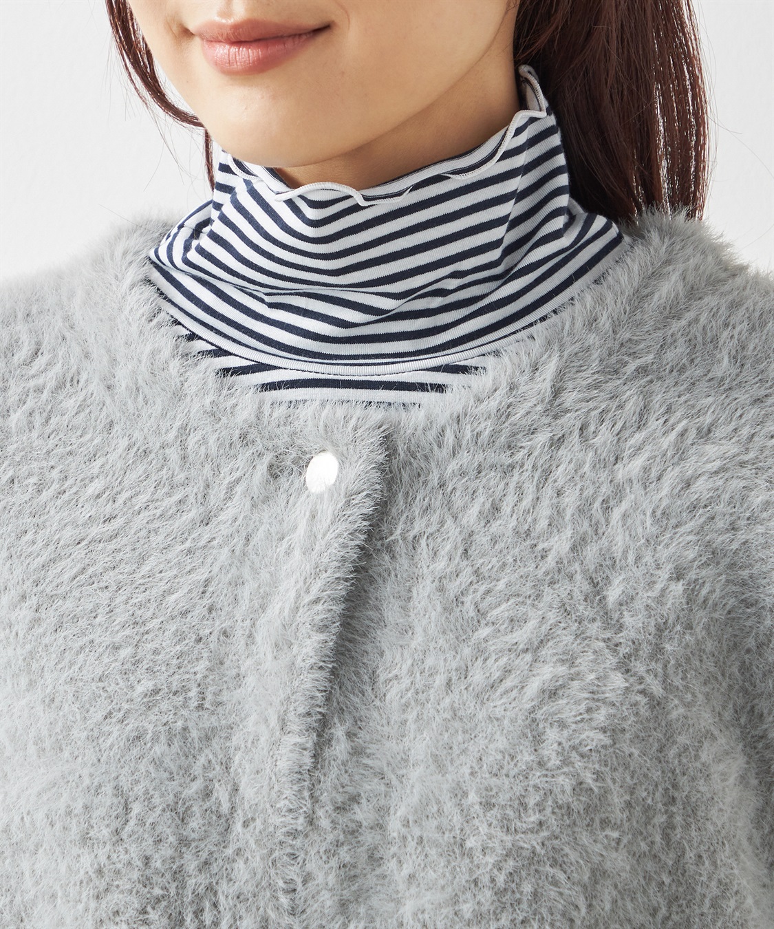 Petit Honfleur ダブルフェイスフェザージャケット_sub_4