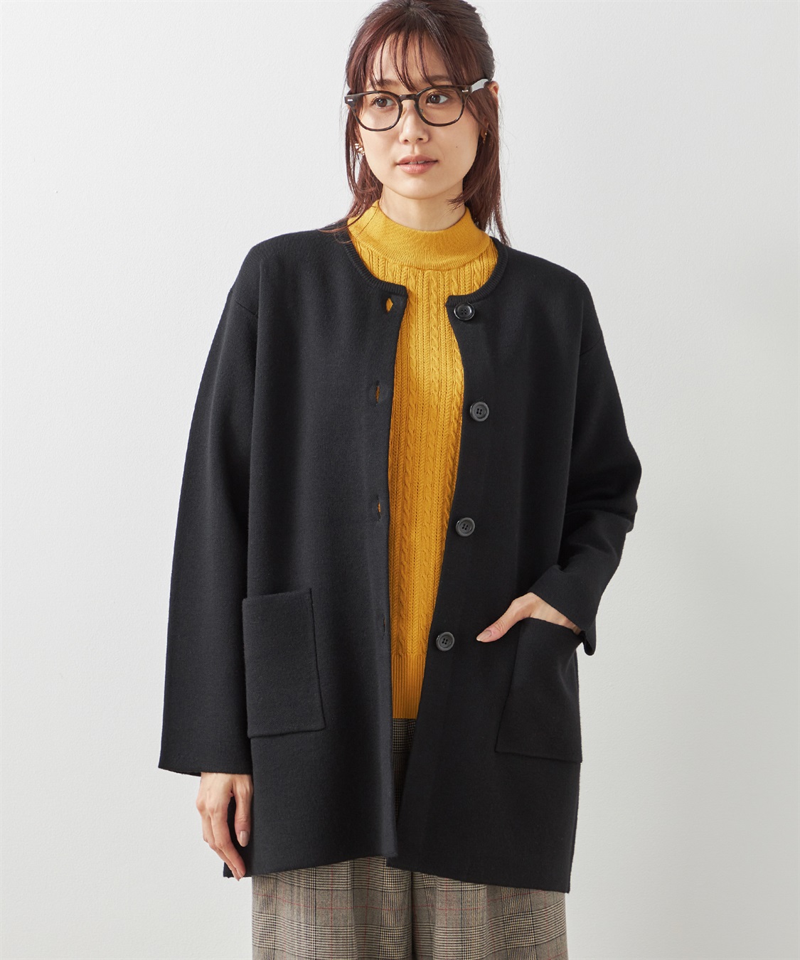 Petit Honfleur コーディガン_sub_3