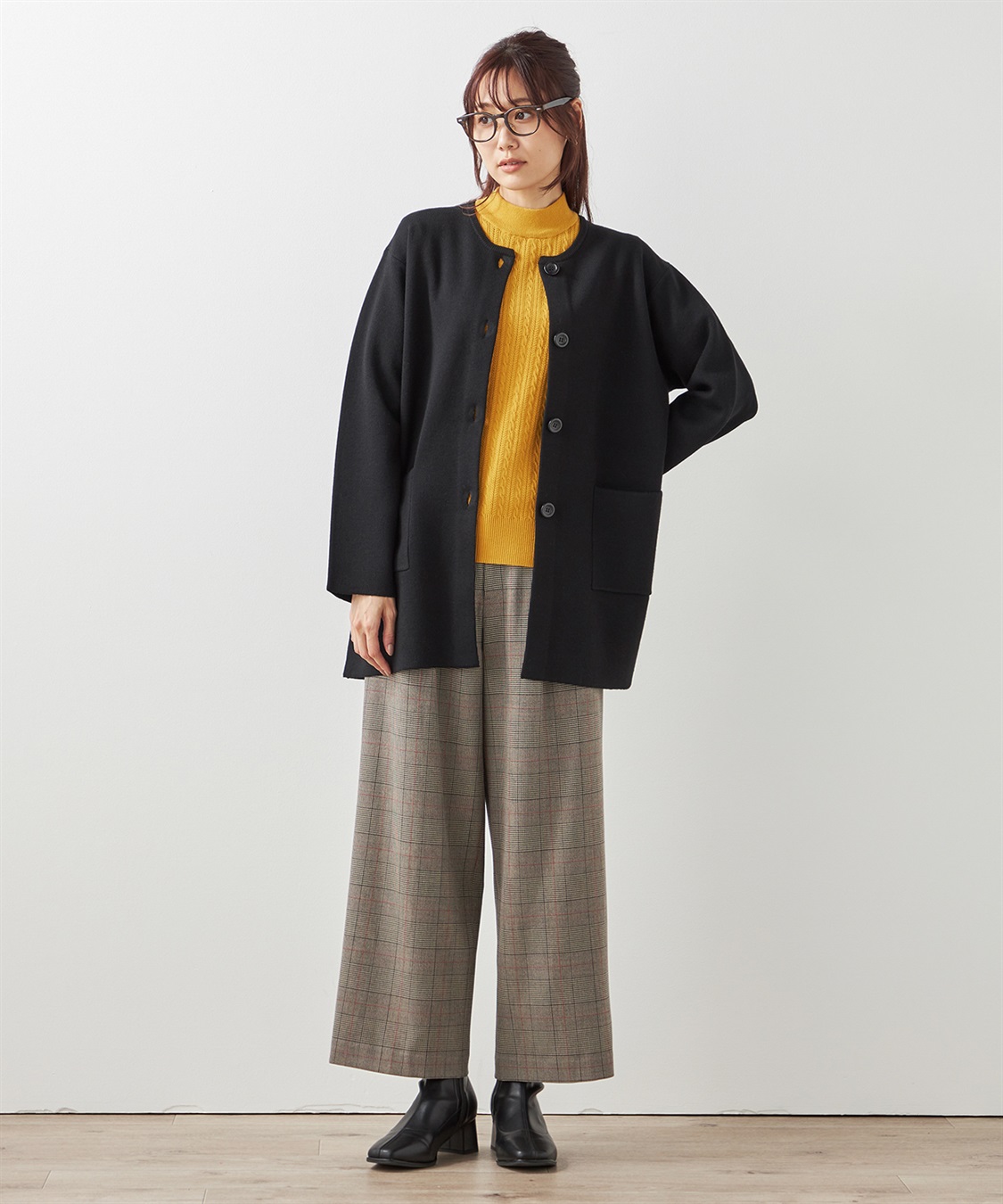 Petit Honfleur コーディガン_sub_11