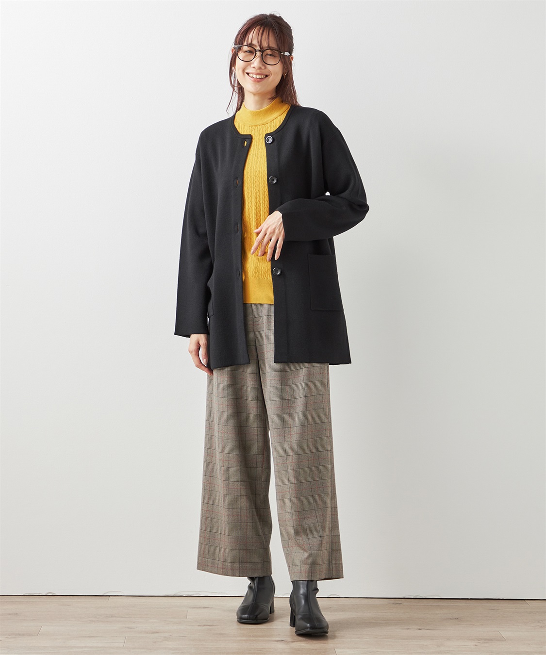 Petit Honfleur コーディガン_sub_12