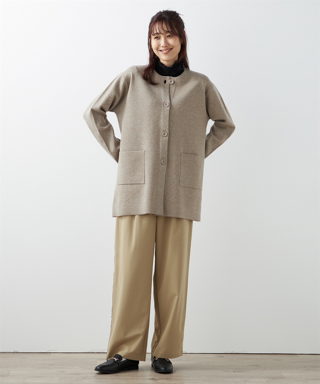 Petit Honfleur コーディガン_sub_14