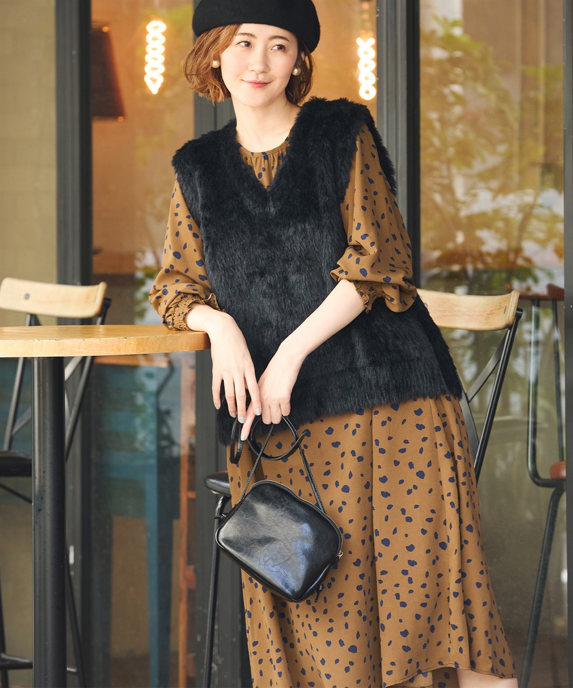 Petit Honfleur フェザーベスト_sub_17