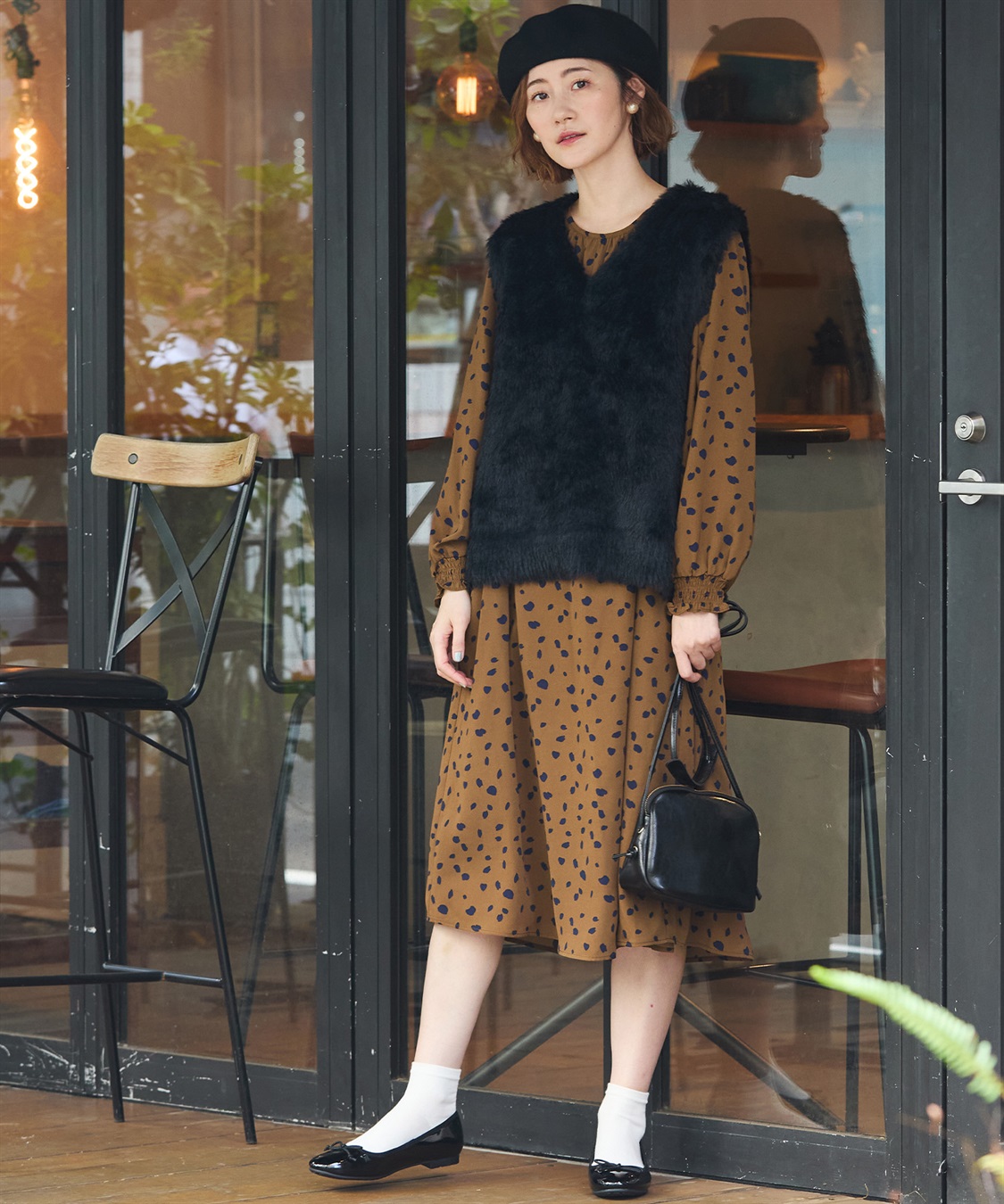 Petit Honfleur フェザーベスト_sub_18