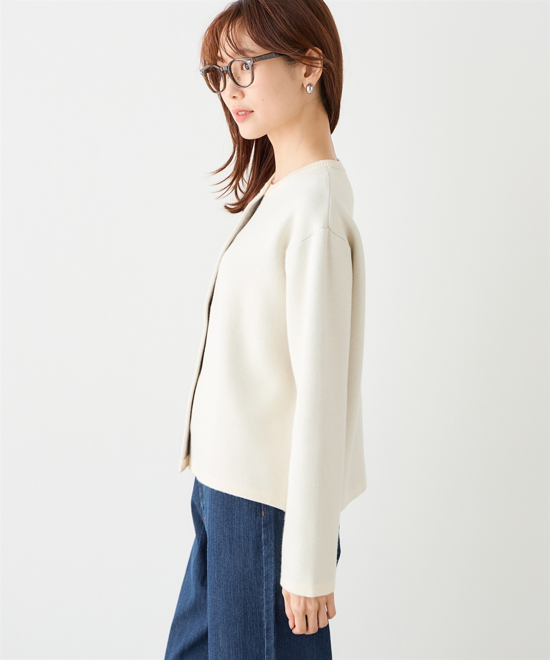 Petit Honfleur ニットカーディガン_sub_1