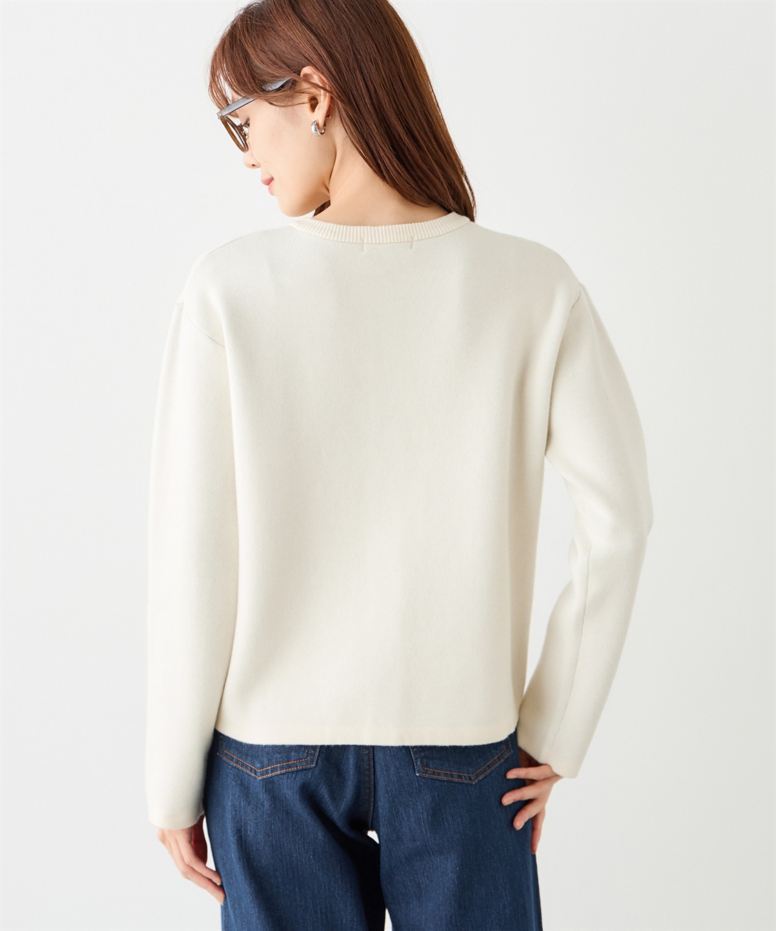 Petit Honfleur ニットカーディガン_sub_2