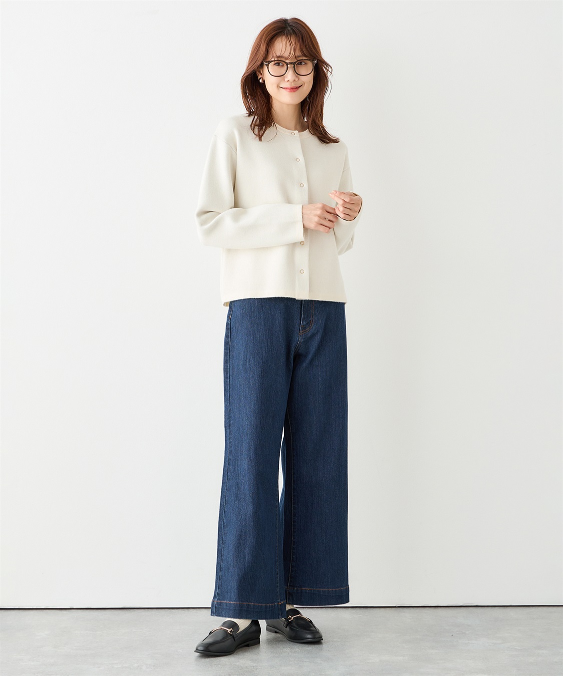 Petit Honfleur ニットカーディガン_sub_10