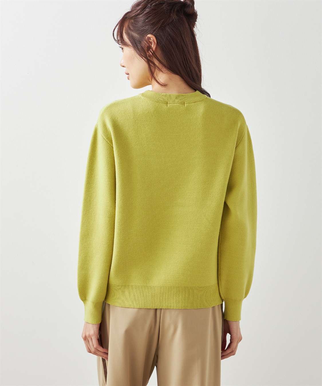 Petit Honfleur ジャガードロゴプルオーバー_sub_2