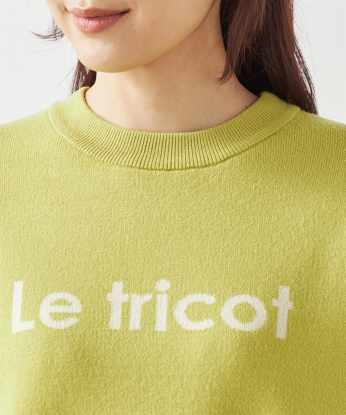 Petit Honfleur ジャガードロゴプルオーバー_sub_3