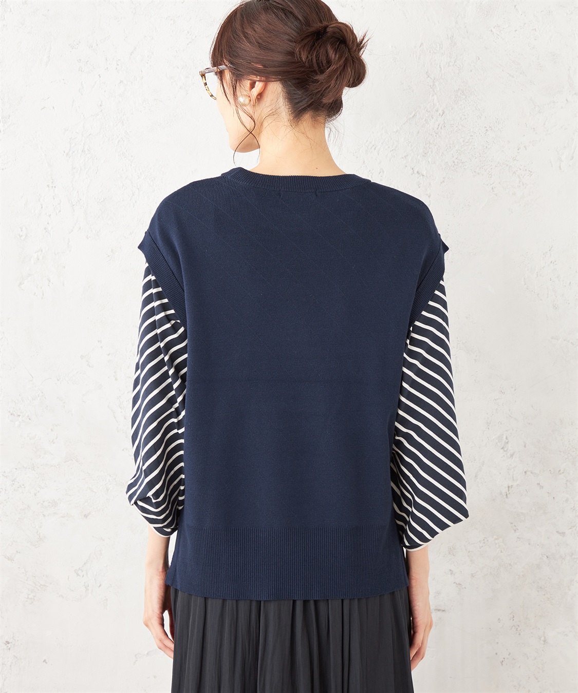 Petit Honfleur ニットベスト_sub_5