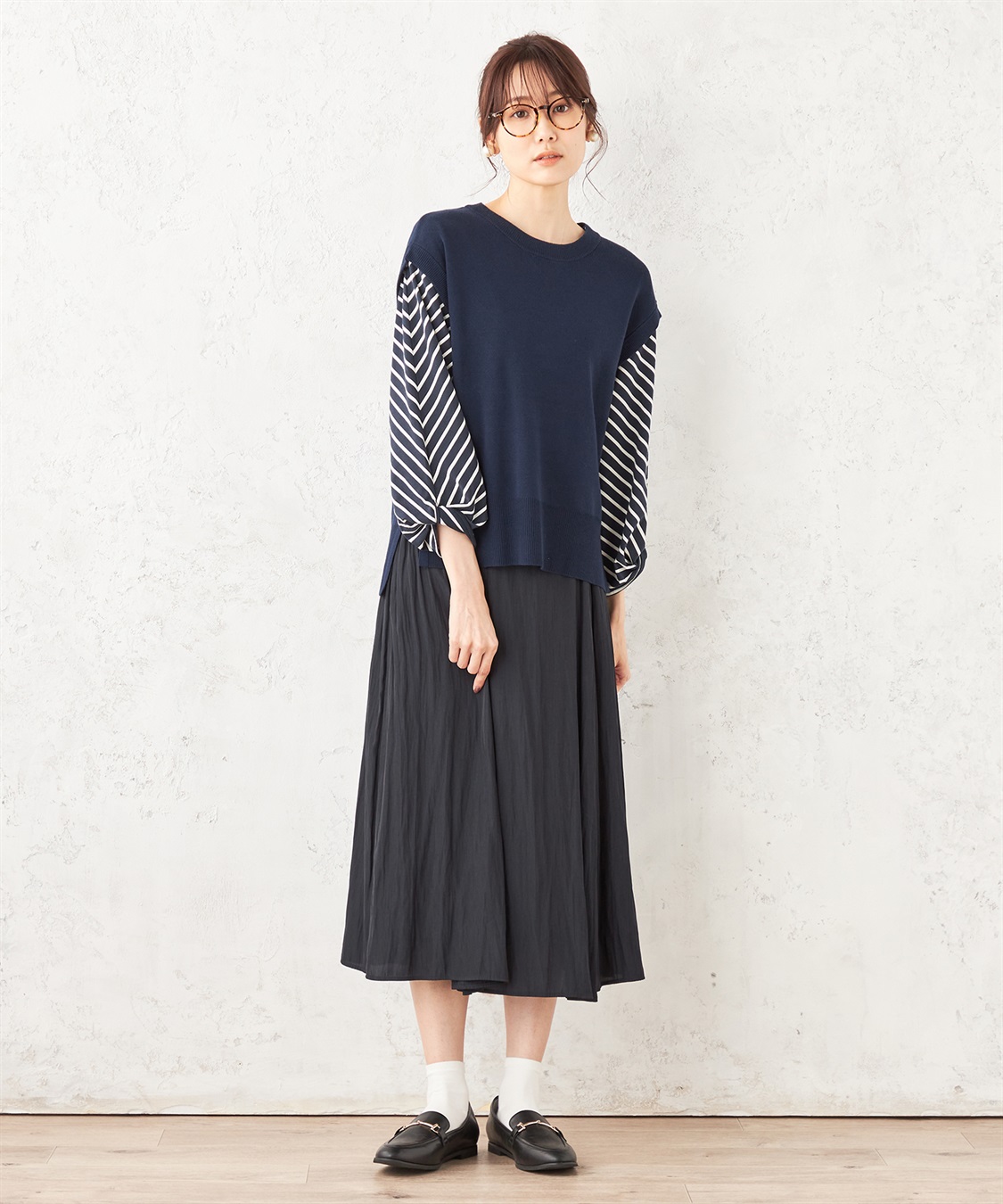 Petit Honfleur ニットベスト_sub_11