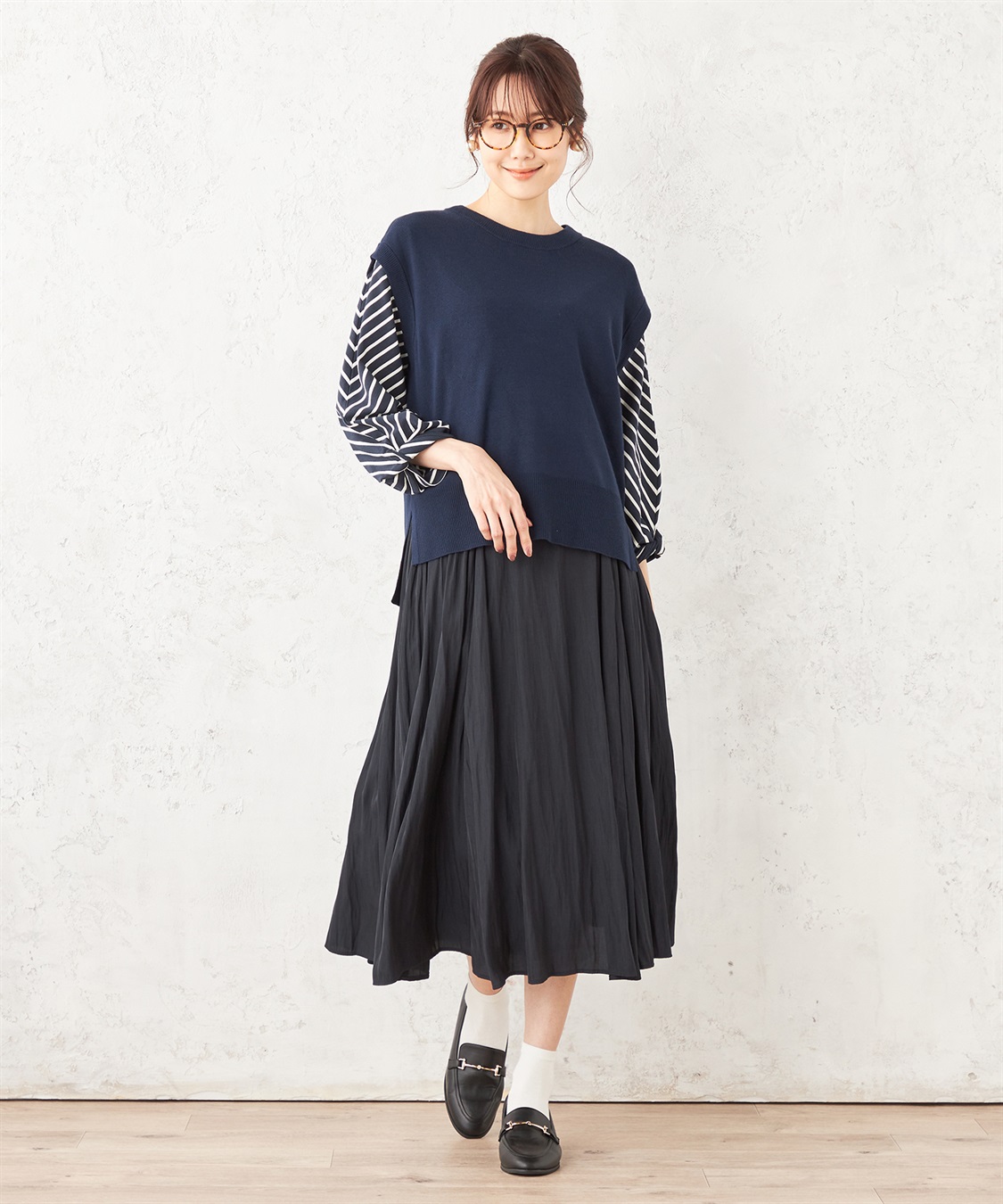 Petit Honfleur ニットベスト_sub_12