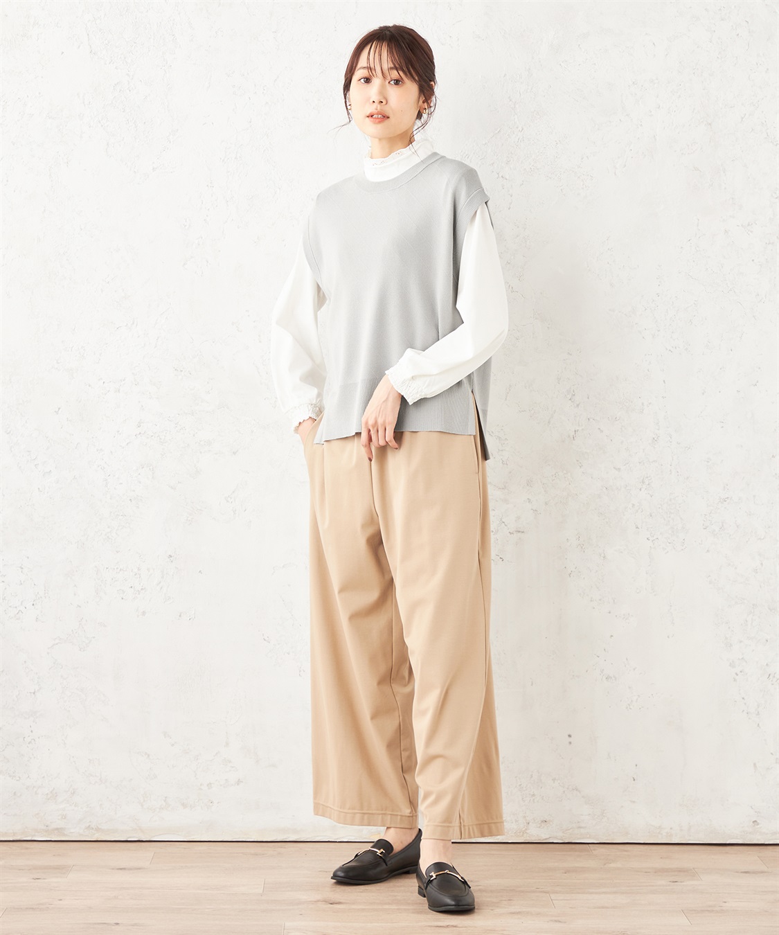 Petit Honfleur ニットベスト_sub_15