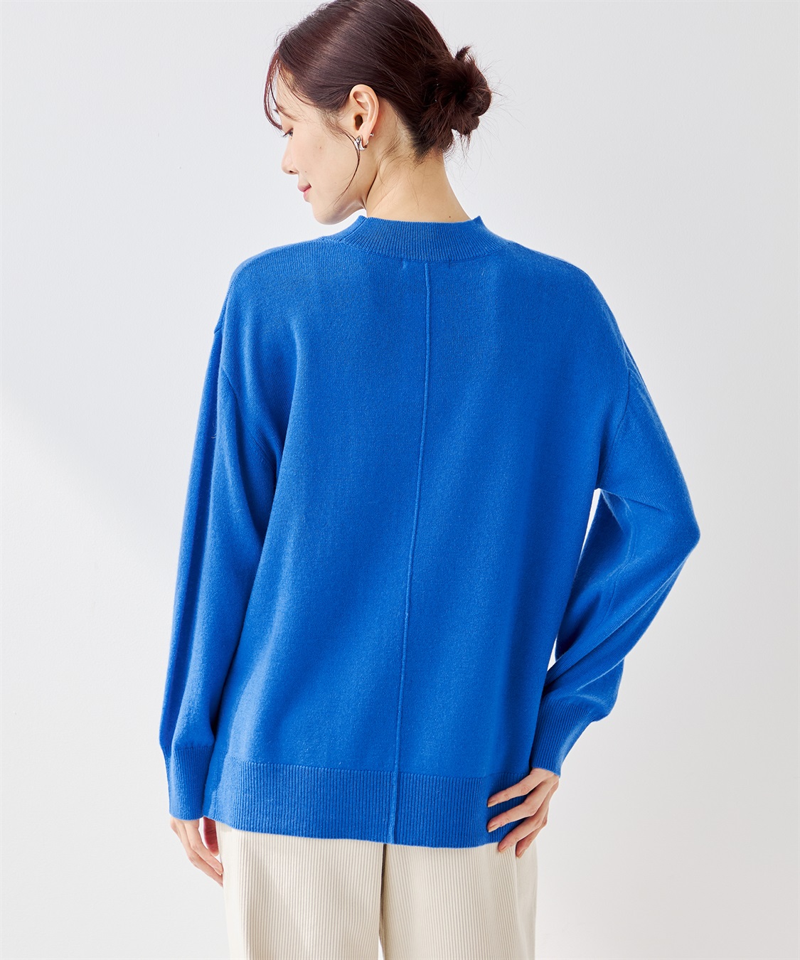 Petit Honfleur ウールカシミヤニットプルオーバー_sub_4