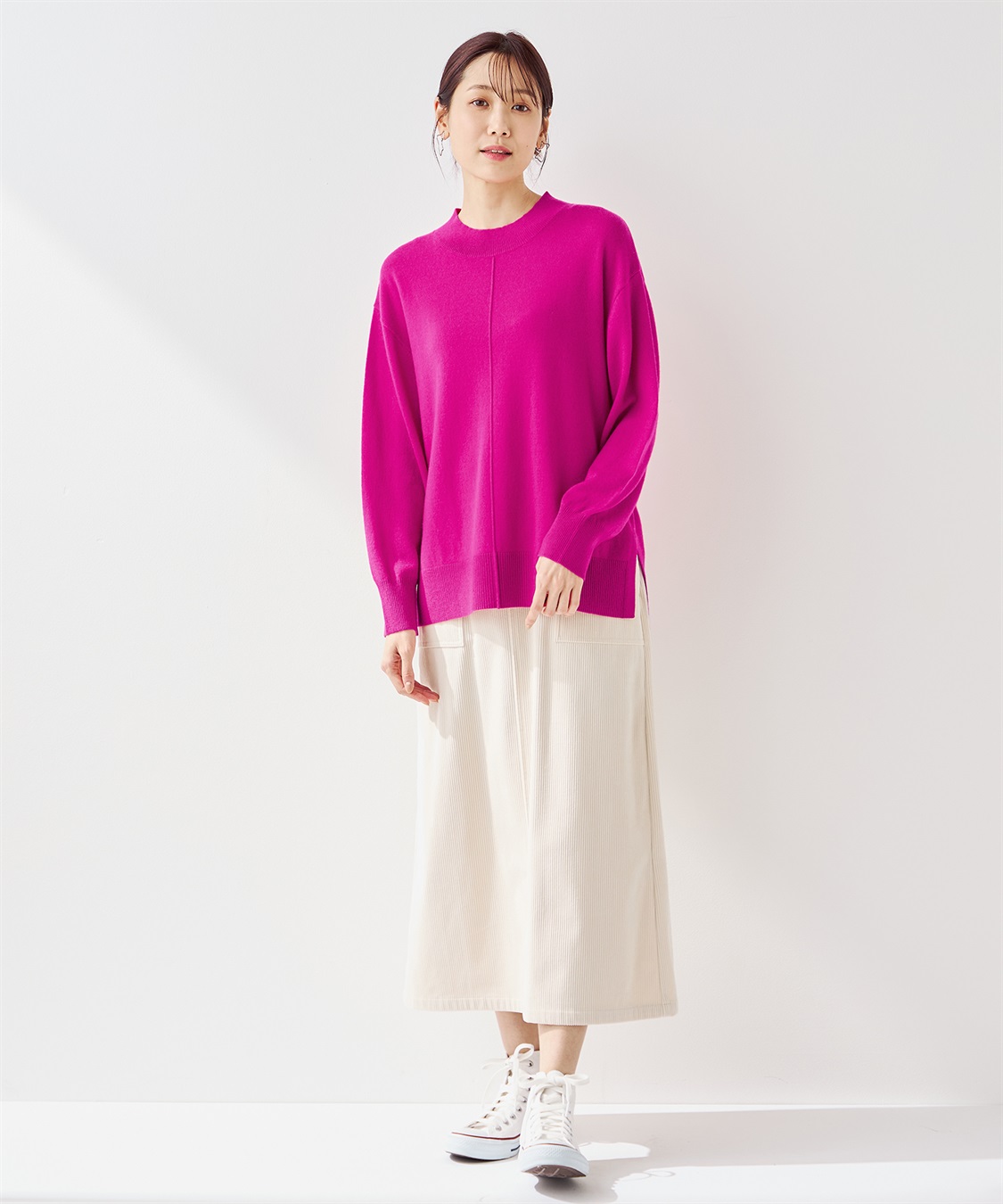 Petit Honfleur ウールカシミヤニットプルオーバー_sub_20