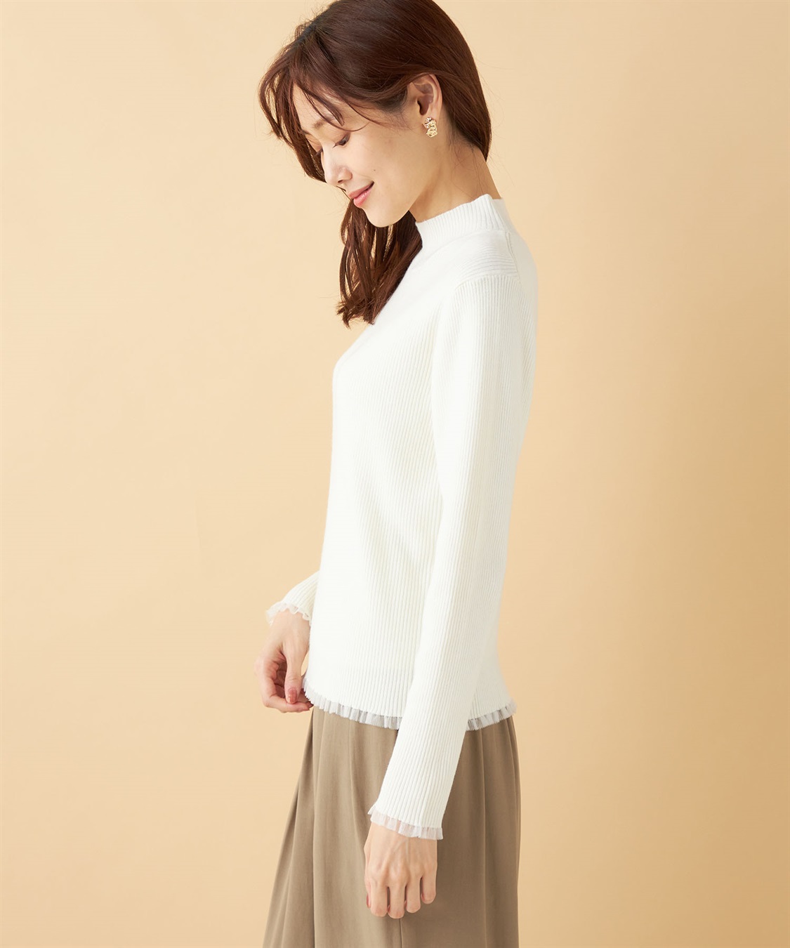 Petit Honfleur オーガンジー使いプルオーバー_sub_1