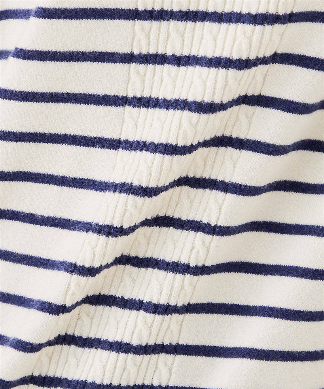 Petit Honfleur パネルボーダーニットプルオーバー_sub_7