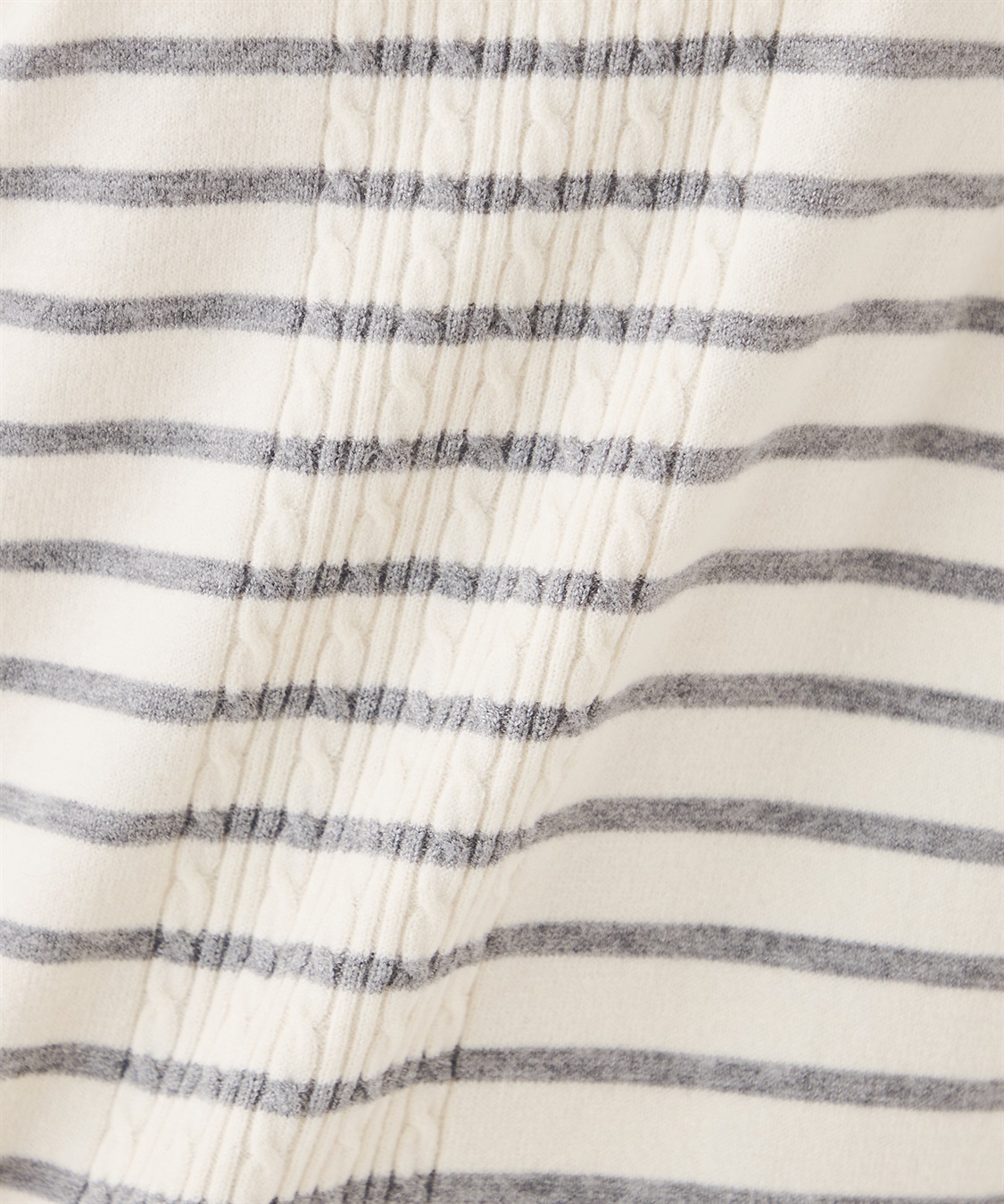 Petit Honfleur パネルボーダーニットプルオーバー_sub_8