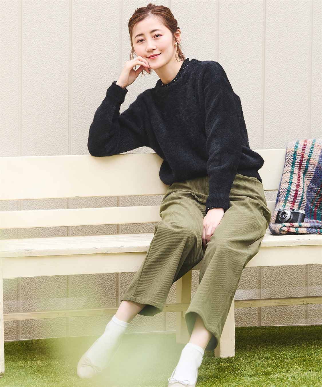 Petit Honfleur フェザーニットプルオーバー_sub_1