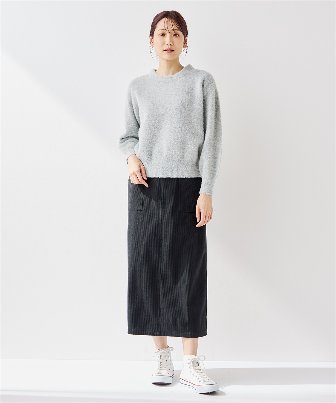 Petit Honfleur フェザーニットプルオーバー_sub_11