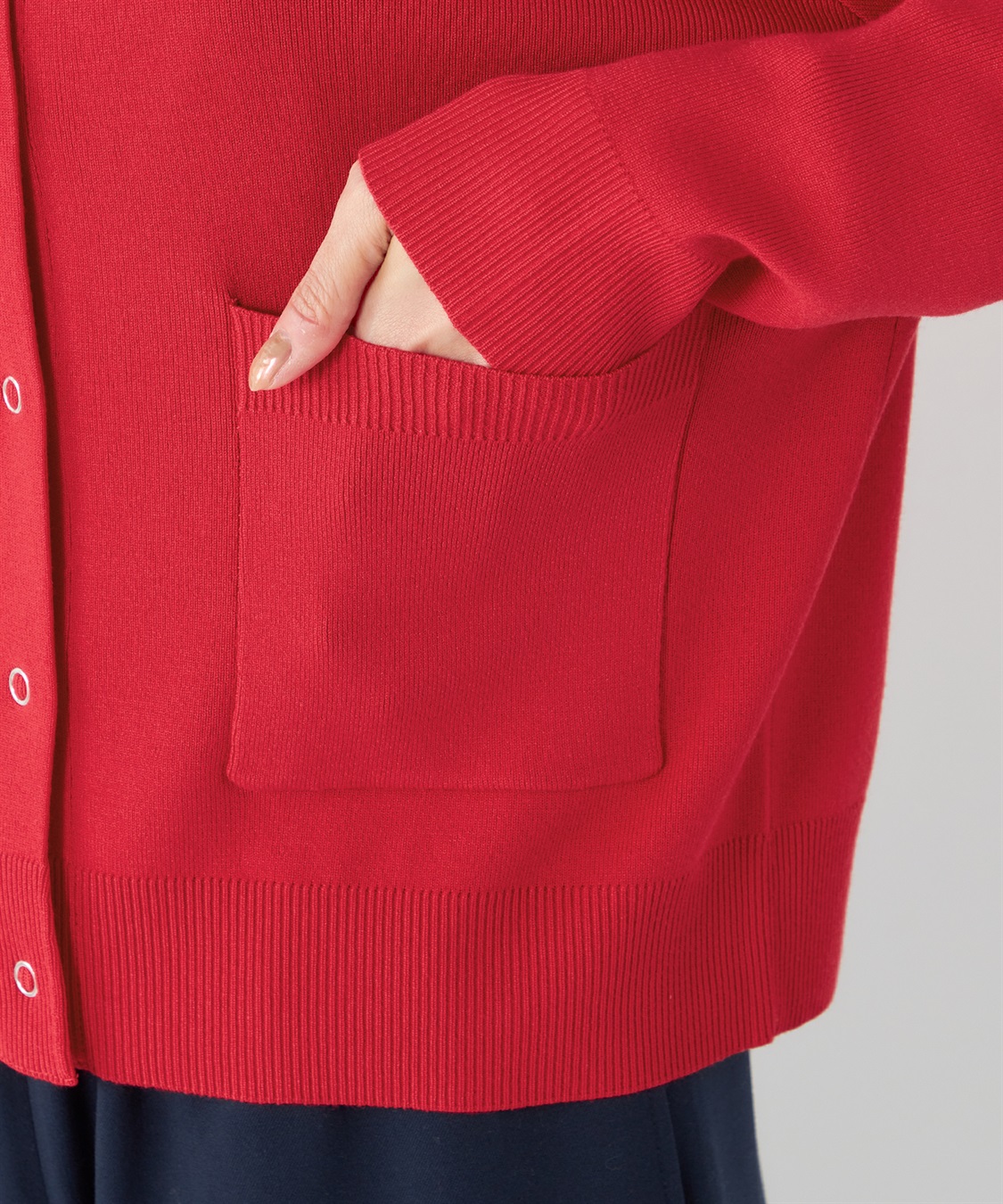 Petit Honfleur ラウンドネックカーディガン_sub_6