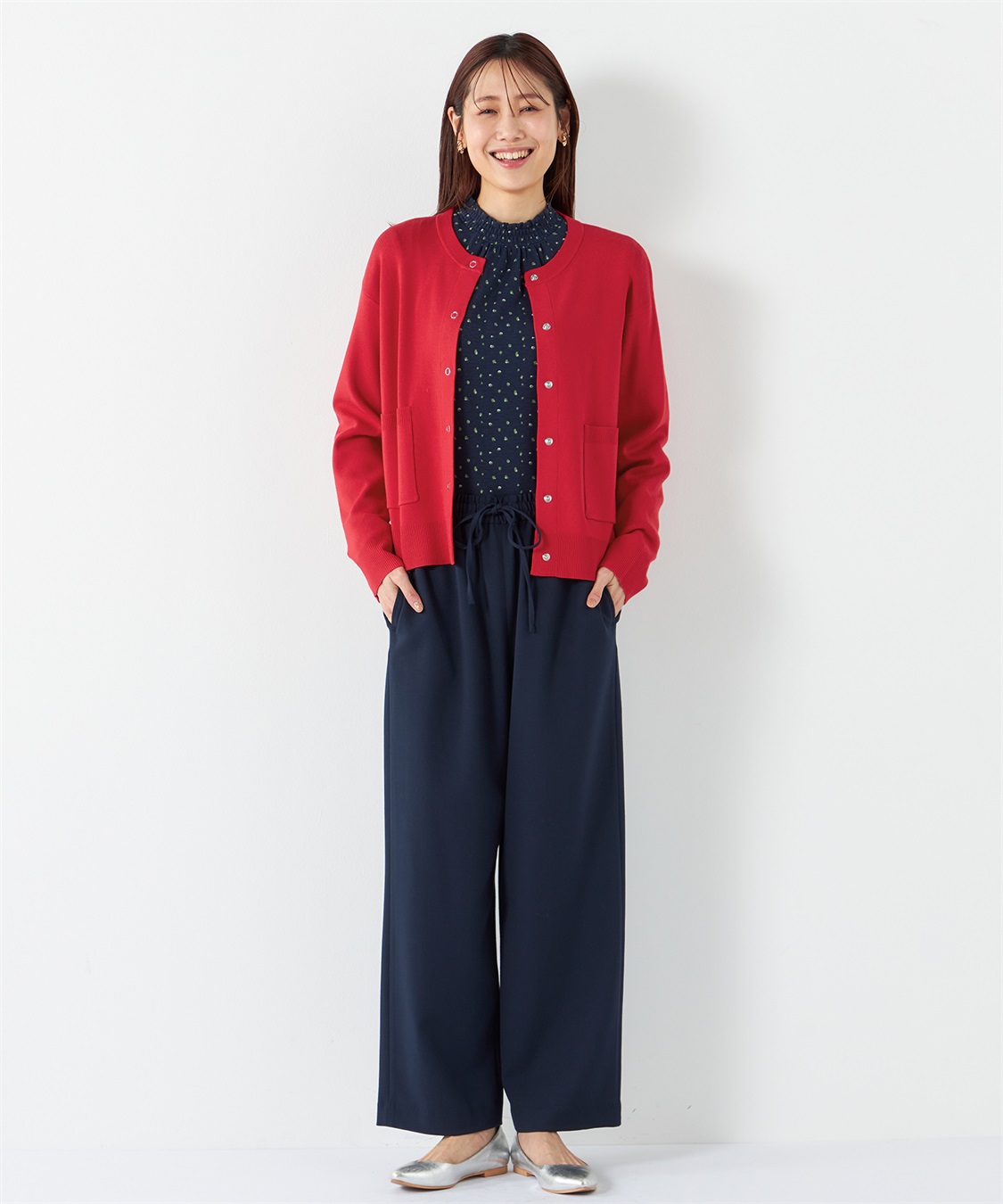 Petit Honfleur ラウンドネックカーディガン_sub_14