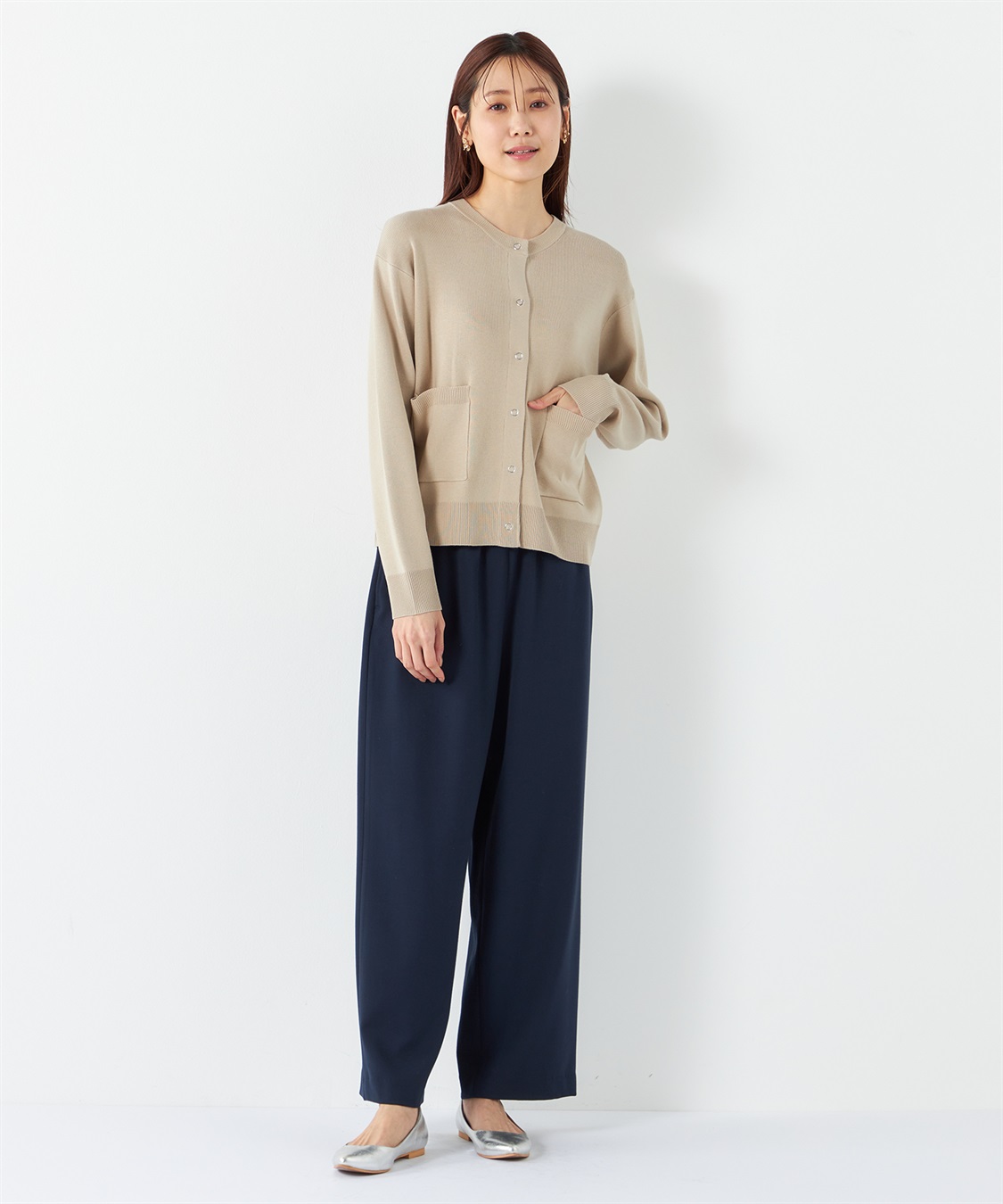 Petit Honfleur ラウンドネックカーディガン_sub_20