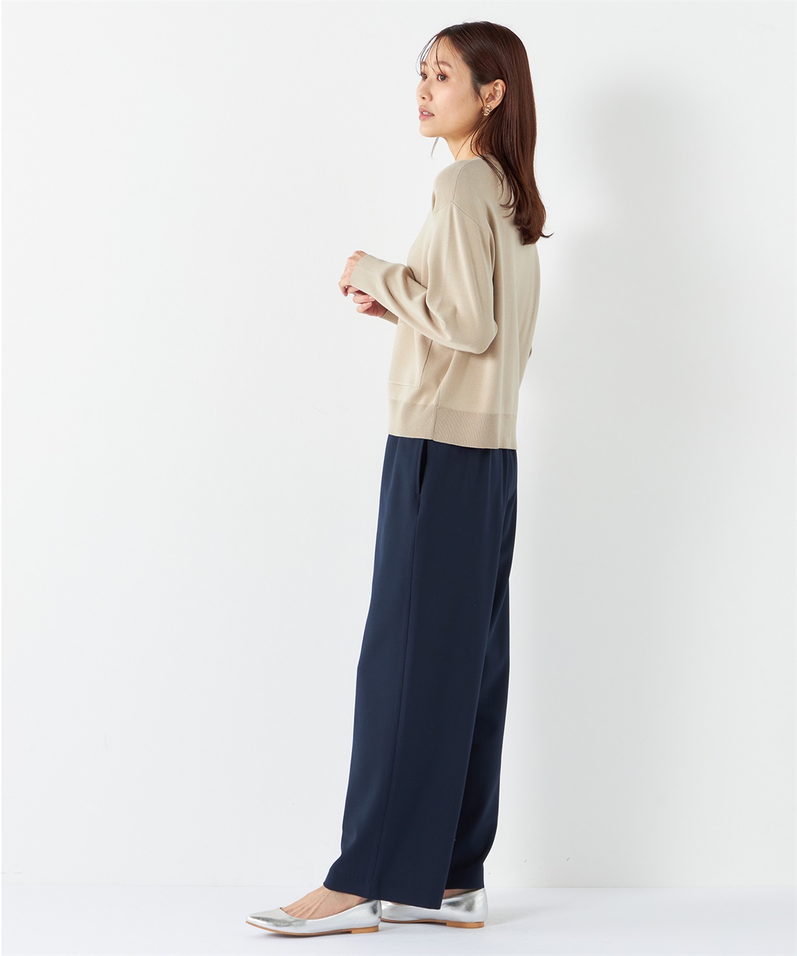 Petit Honfleur ラウンドネックカーディガン_sub_21