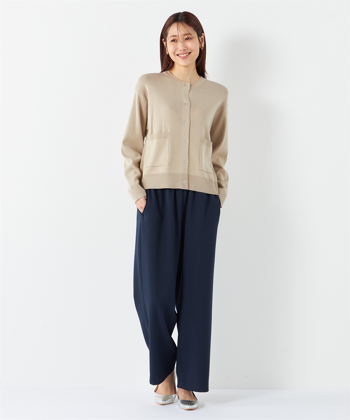 Petit Honfleur ラウンドネックカーディガン_sub_22