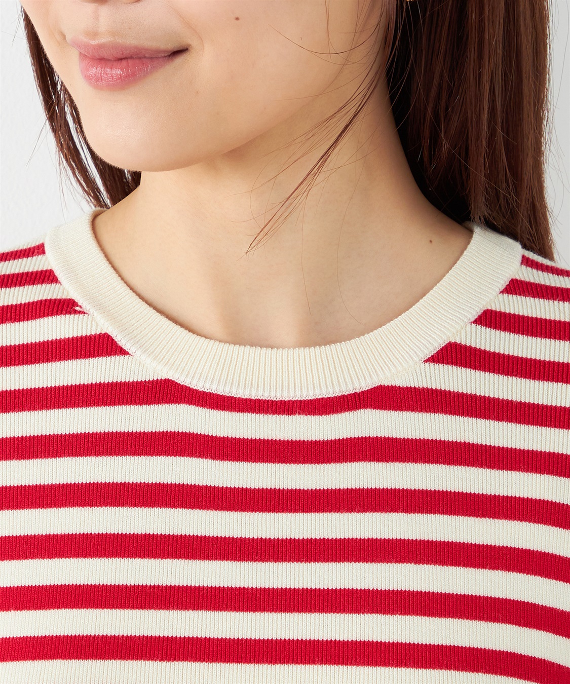 Petit Honfleur ボーダーニットプルオーバー_sub_3