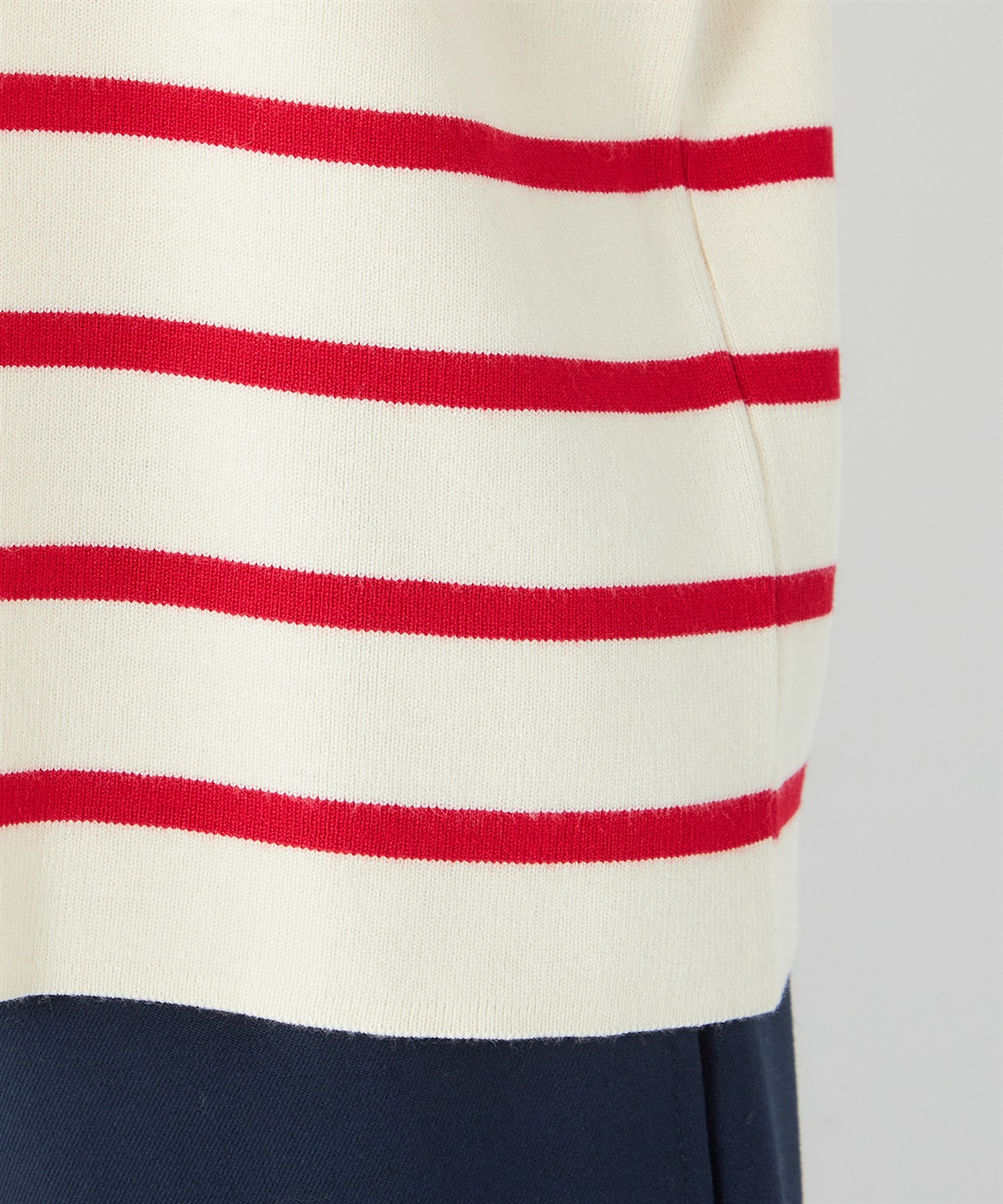 Petit Honfleur ボーダーニットプルオーバー_sub_5