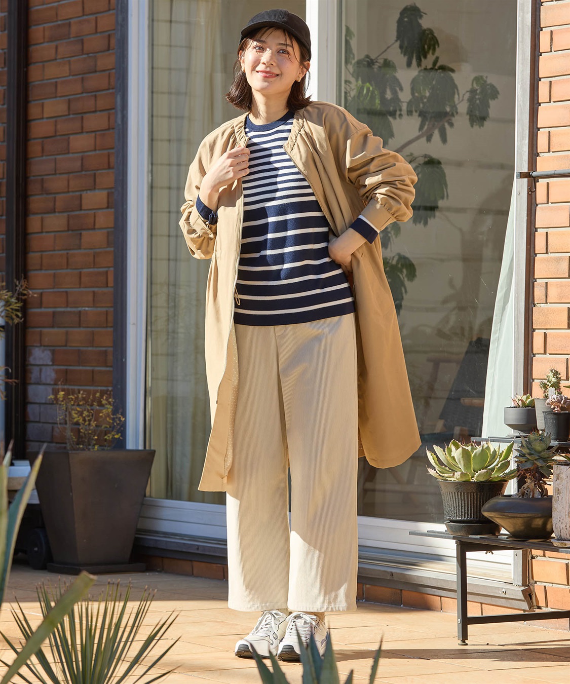 Petit Honfleur ボーダーニットプルオーバー_sub_16