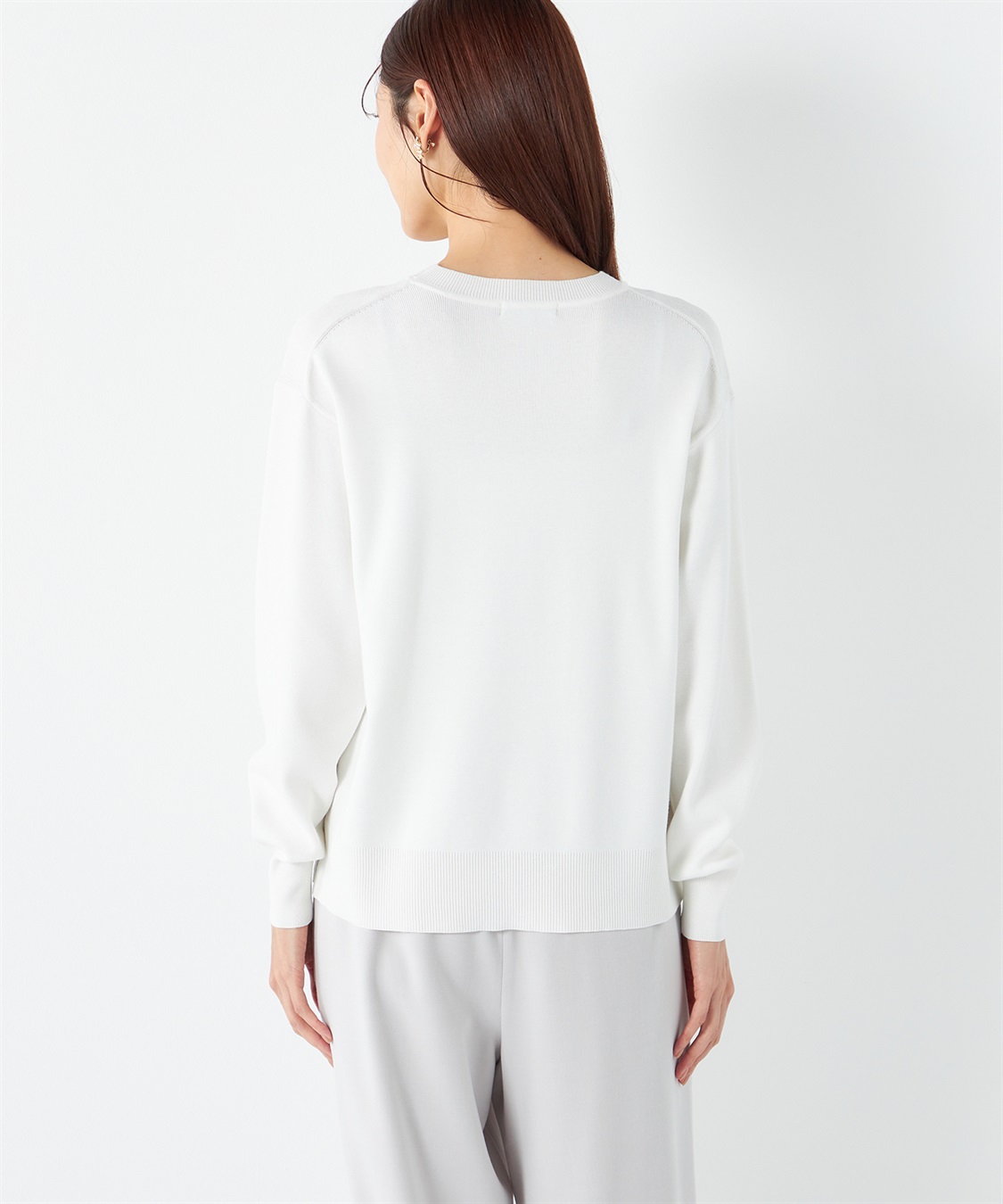 Petit Honfleur スウェットライクニットプルオーバー_sub_2