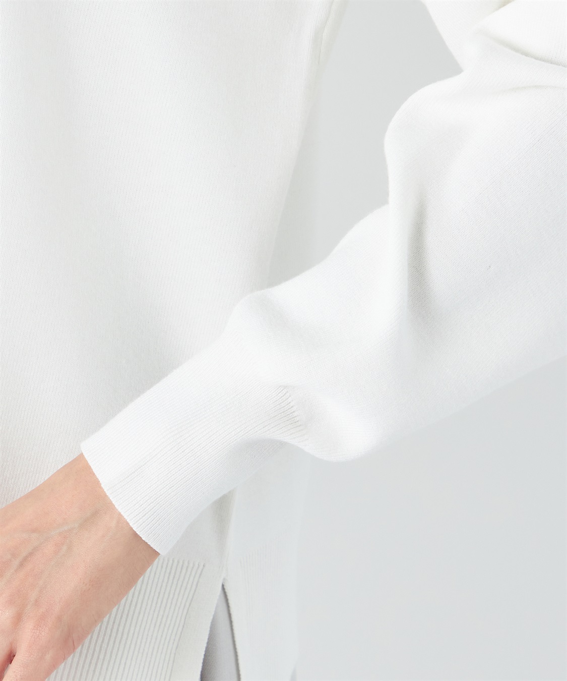 Petit Honfleur スウェットライクニットプルオーバー_sub_4