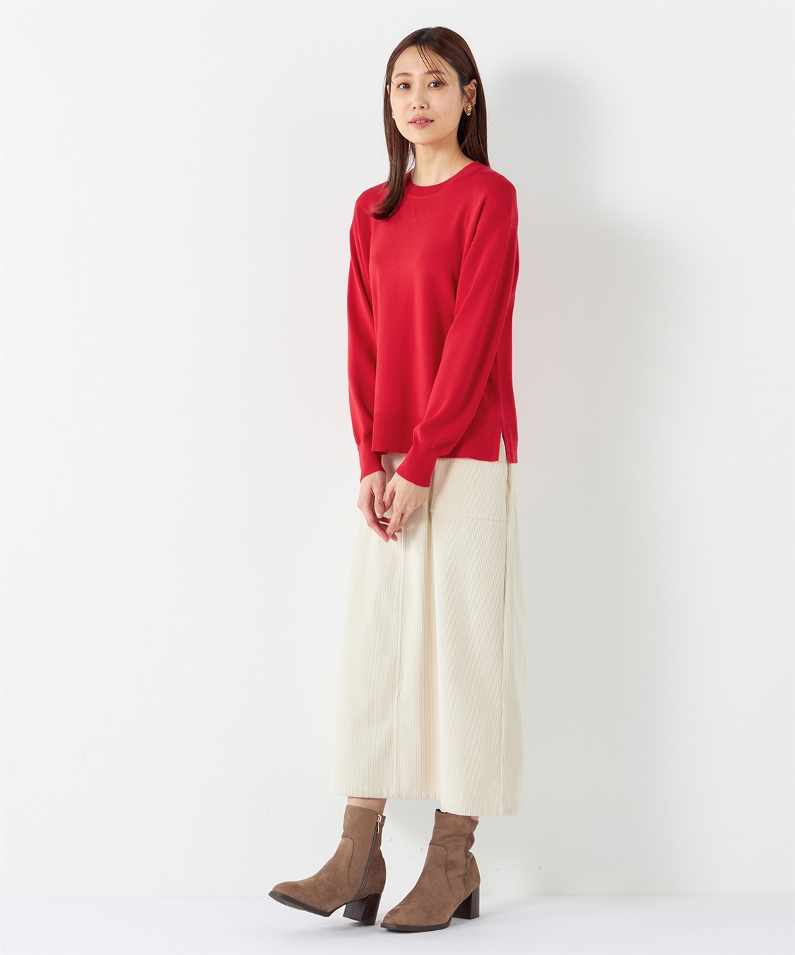 Petit Honfleur スウェットライクニットプルオーバー_sub_15