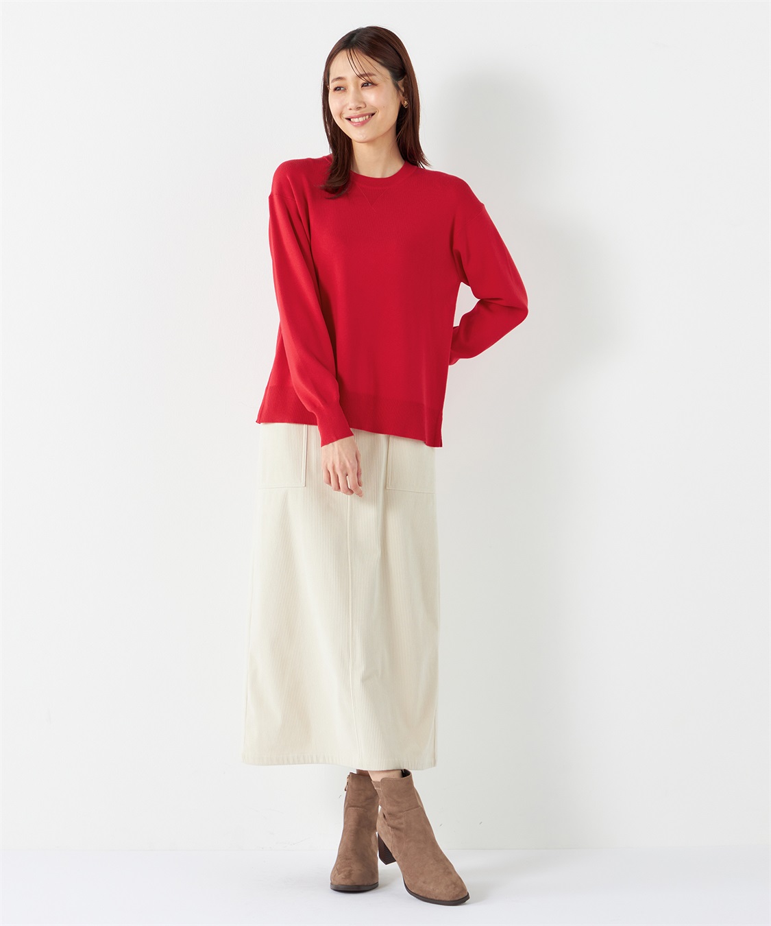 Petit Honfleur スウェットライクニットプルオーバー_sub_16