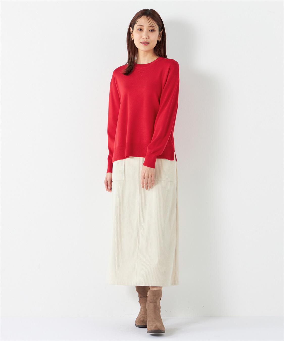 Petit Honfleur スウェットライクニットプルオーバー_sub_17