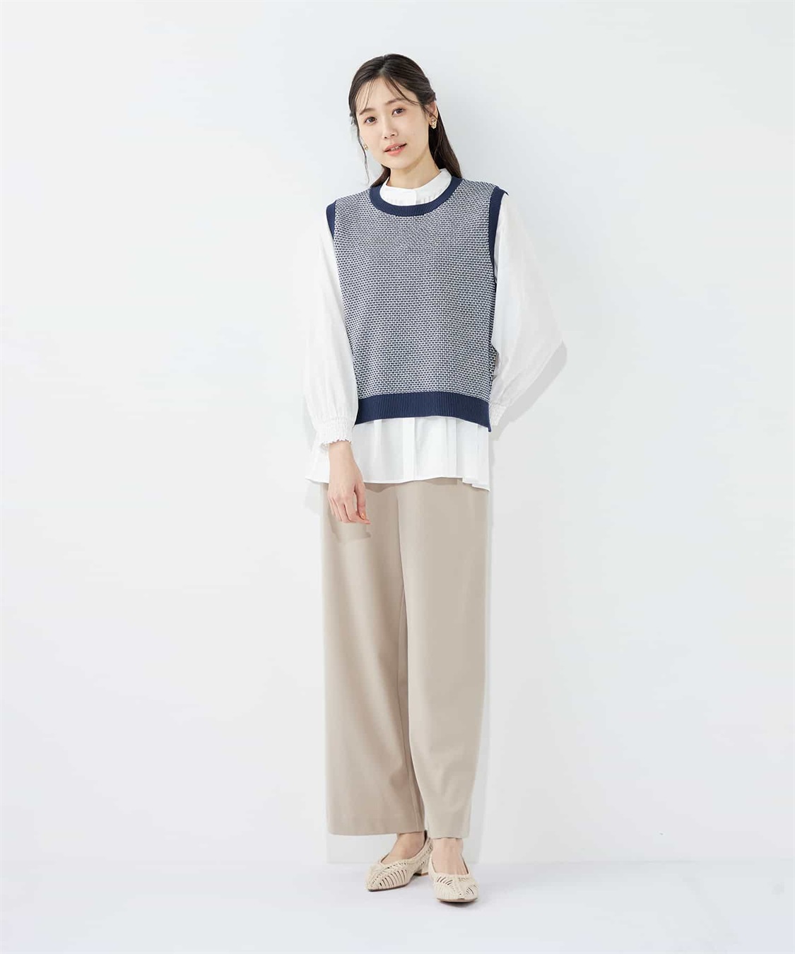 Petit Honfleur ニットベスト_sub_14