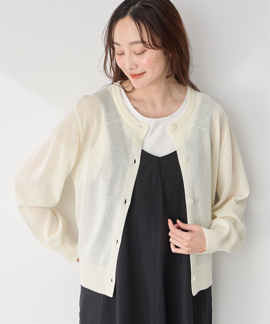 Petit Honfleur ニットカーディガン_sub_9