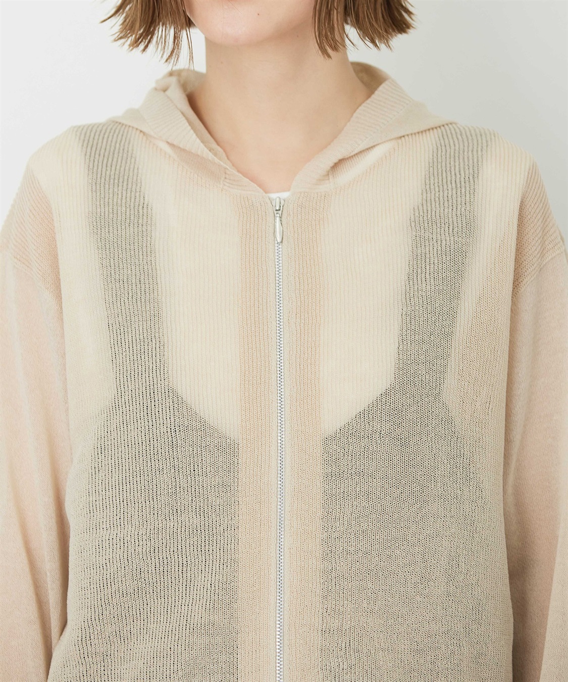 Petit Honfleur ニットパーカー_sub_15